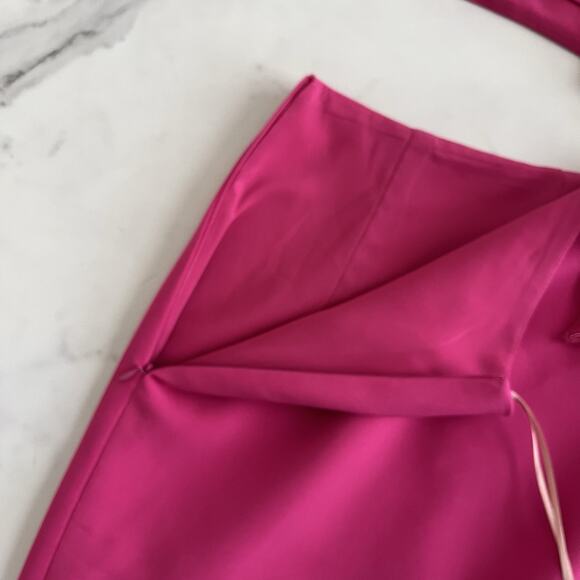 PatBo Flower Appliqué dress Cut-Out Pink Size 6 chic Feminine luxury Designer - Picture 13 of 16